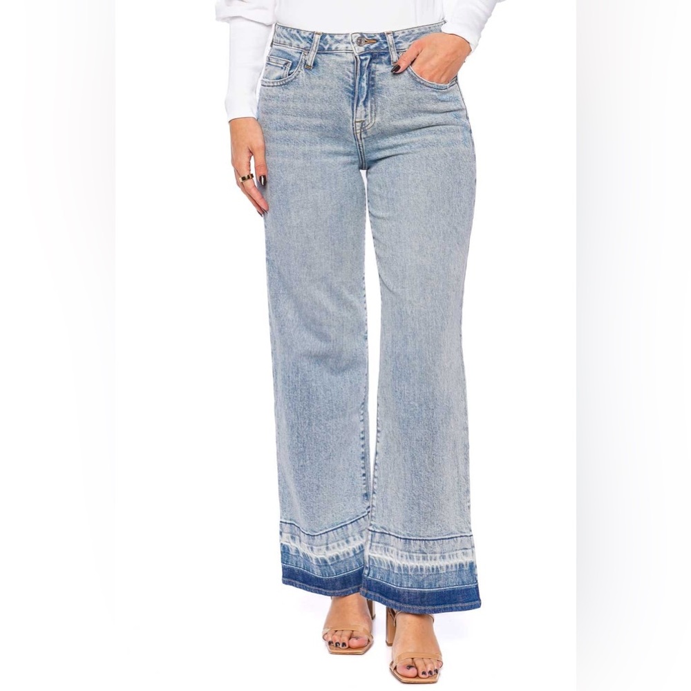 SIMKHAI Jude Crop Wide Leg Jeans in Santa Monica multiple sizes - Picture 3 of 10